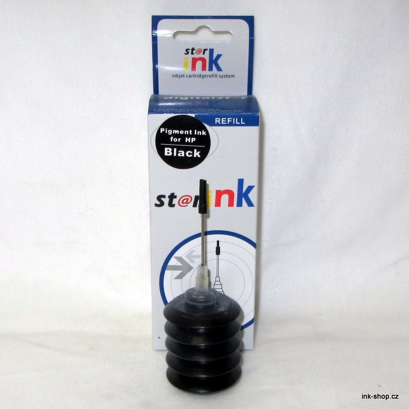 Inkoust pro HP 1x 25ml - PROFI černý pigment